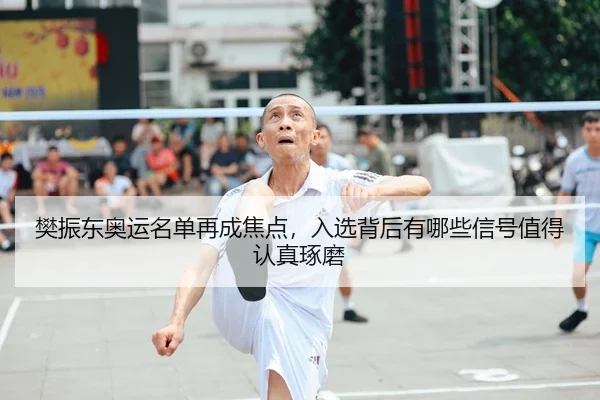 樊振东奥运名单再成焦点，入选背后有哪些信号值得认真琢磨